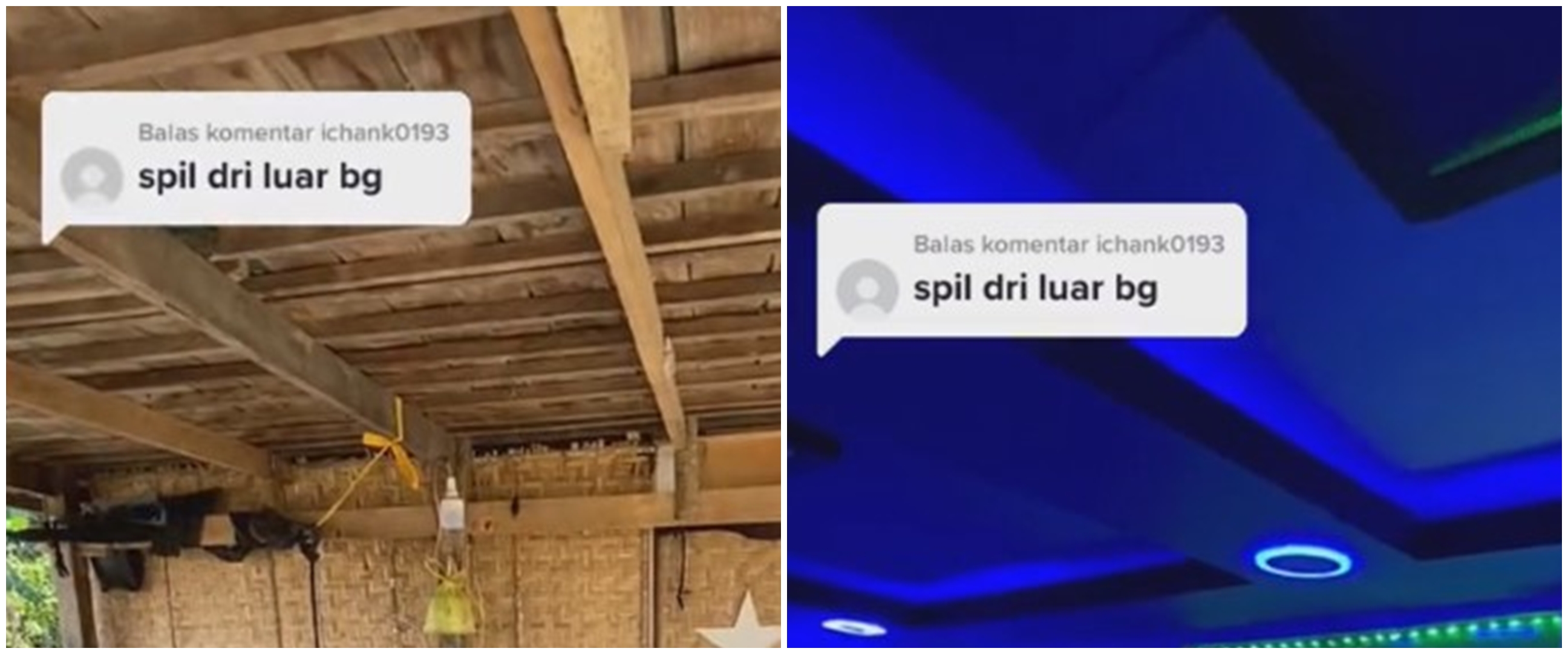 Gubuk anyaman bambu terlihat reyot ini menipu mata, interiornya estetik banget