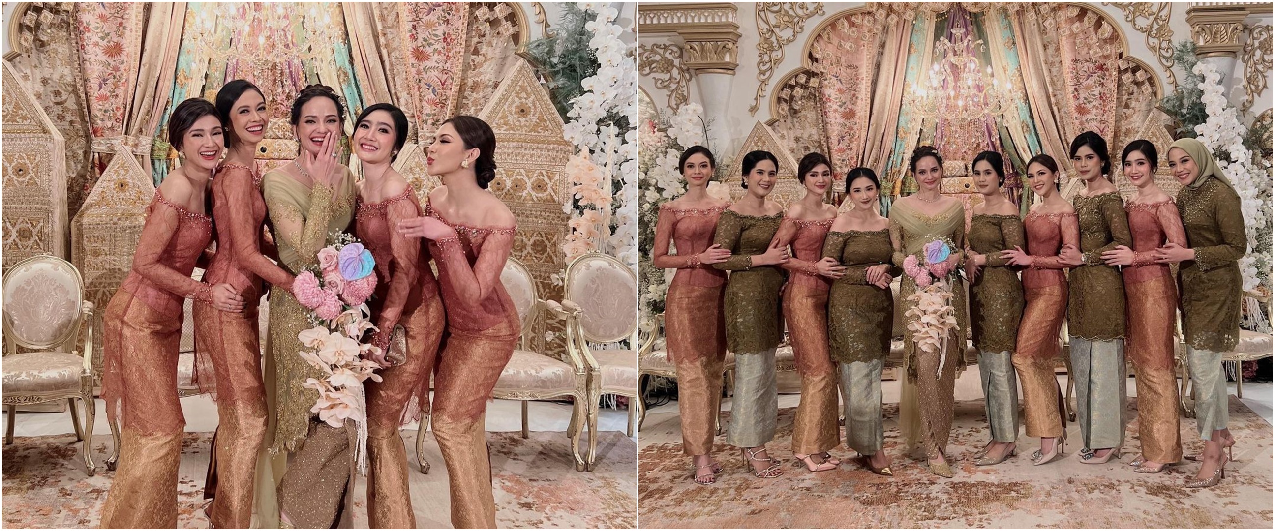 Paling niat bikin konten buat nikahan Enzy Storia, Yuki Kato dipuji bridesmaid totalitas