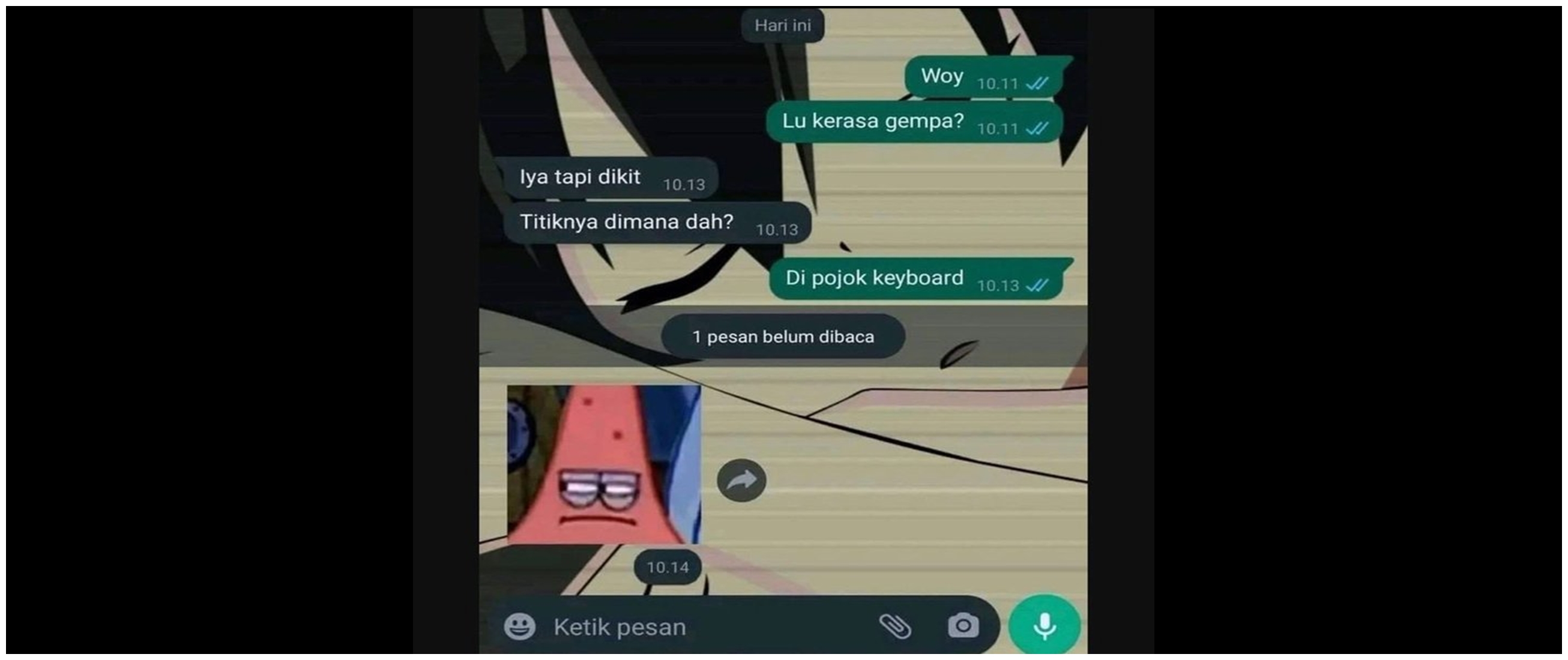 13 Chat lucu awalnya dikira serius endingnya malah bercanda, ingin berkata kasar tapi tetap sabar