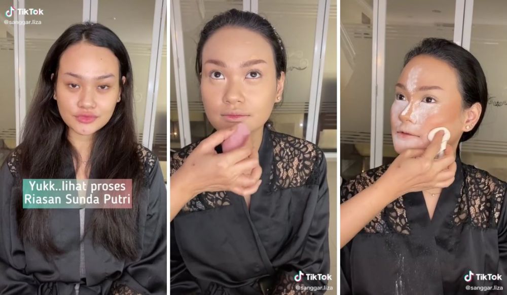 Potret wanita dirias MUA jadi pengantin Sunda Putri, hasil akhirnya bikin kagum