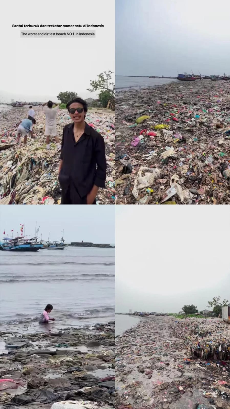 Pantai paling kotor dan buruk di Indonesia akhirnya dibersihkan, intip potret before after-nya