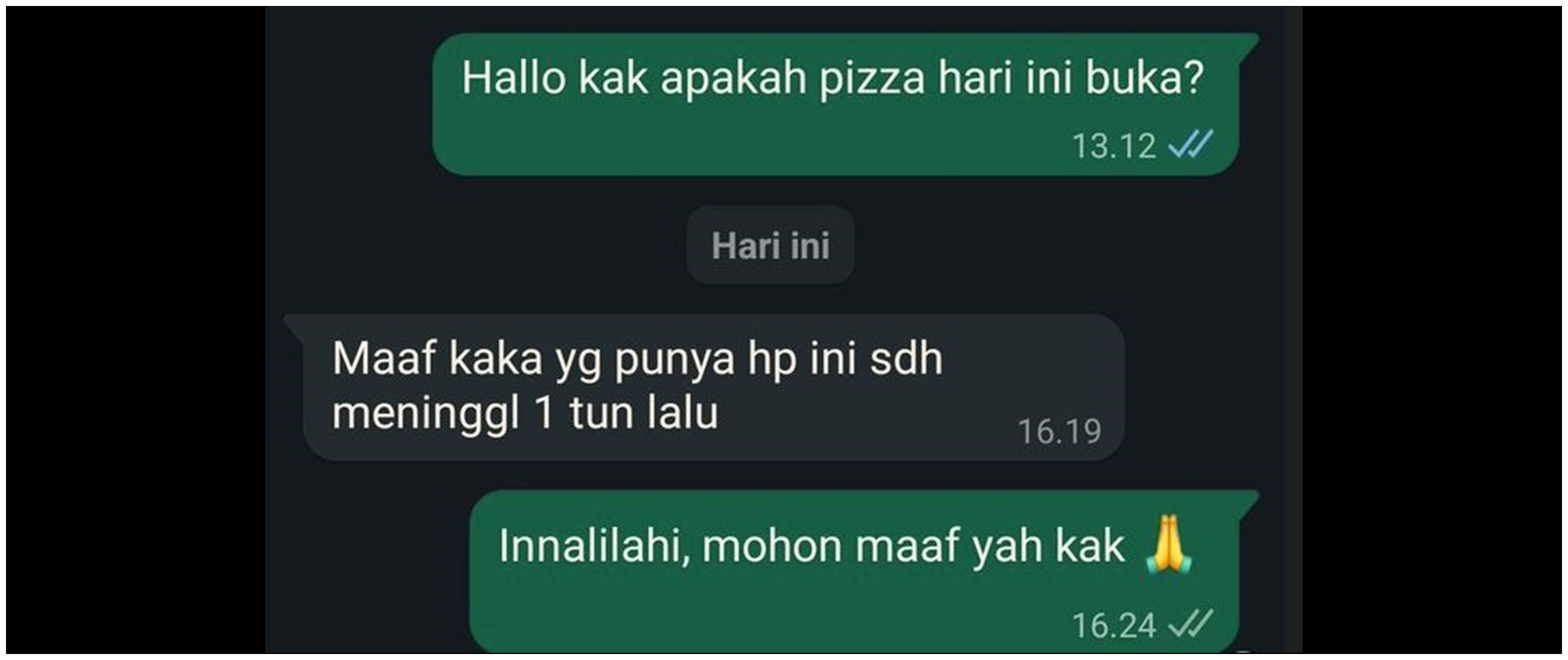 13 Chat lucu salah sambung ini endingnya diluar dugaan, bikin malu sekaligus deg-degan