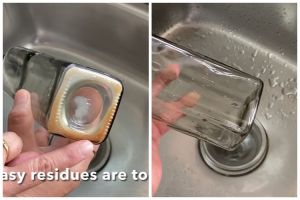 Tak perlu pakai cuka, begini cara mudah bersihkan bagian dalam botol minyak goreng agar kesat