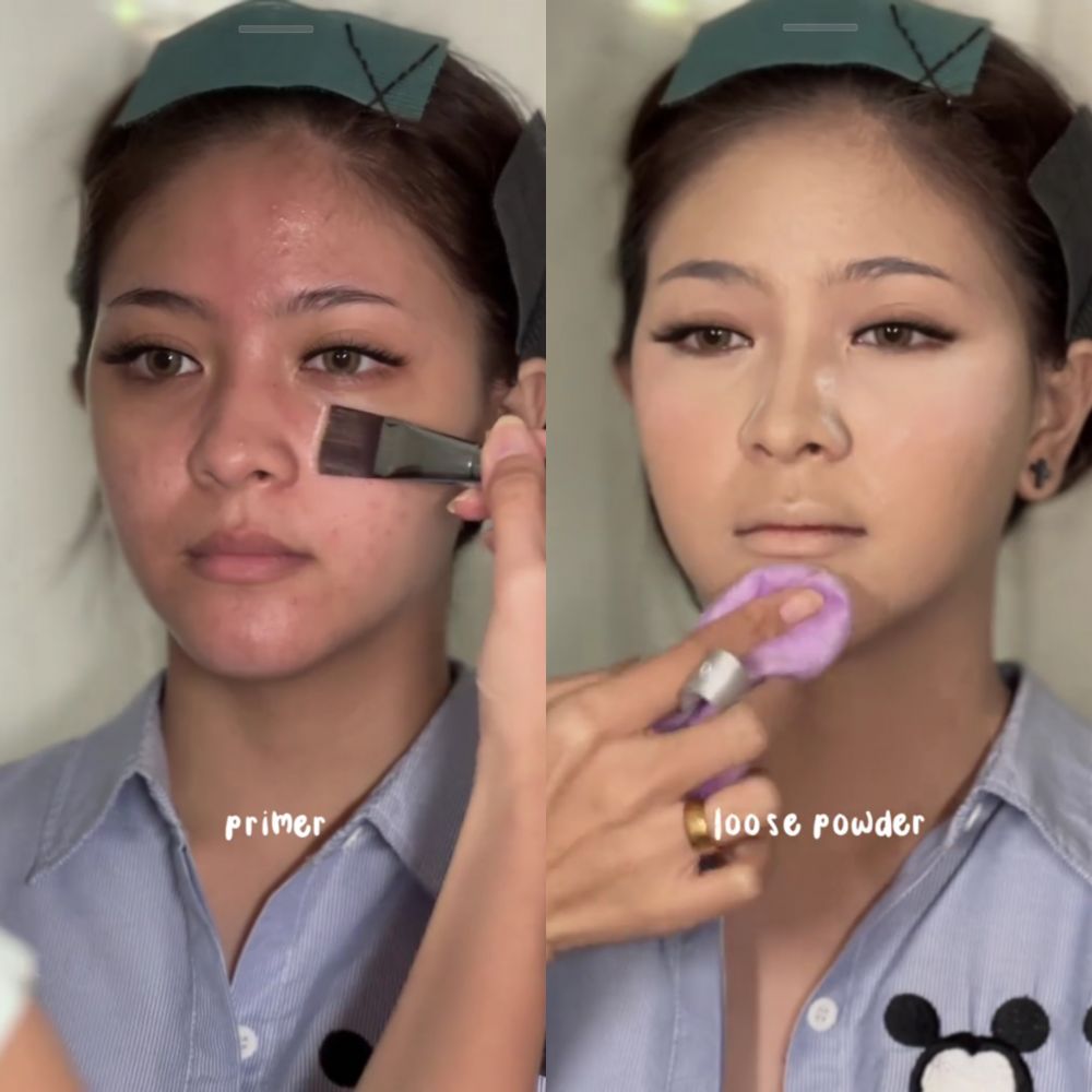 Terlihat segar dan anggun, wanita ini recreate makeup wedding Jessica Mila, hasilnya cuma beda tipis