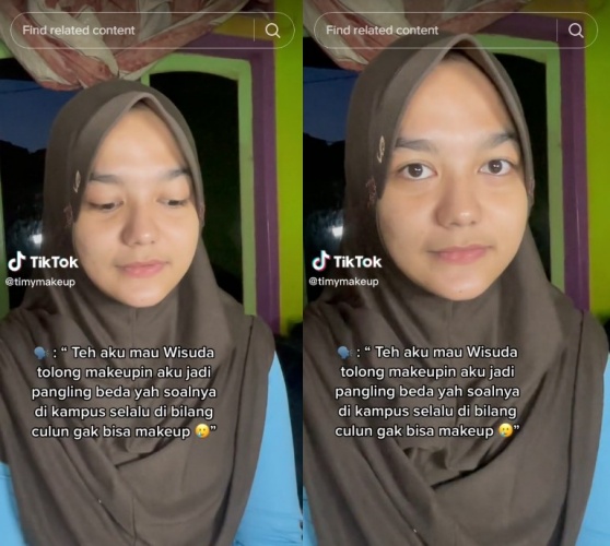 Wanita ini diejek culun oleh teman kampus, potretnya usai dirias MUA jadi manglingi pol bak Barbie