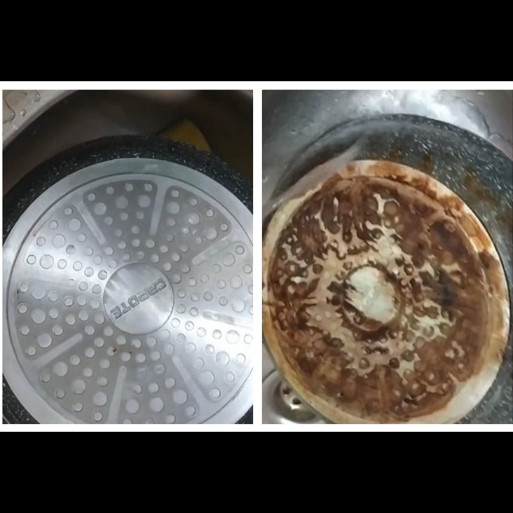 Cuma pakai 1 bahan, ini cara praktis bersihkan noda gosong di pantat panci