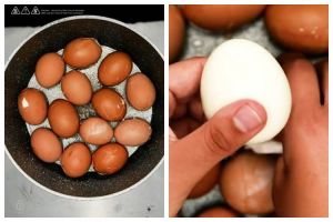 Cuma pakai 1 bahan dapur, ini trik merebus telur agar mudah dikupas dan hasilnya lebih mulus