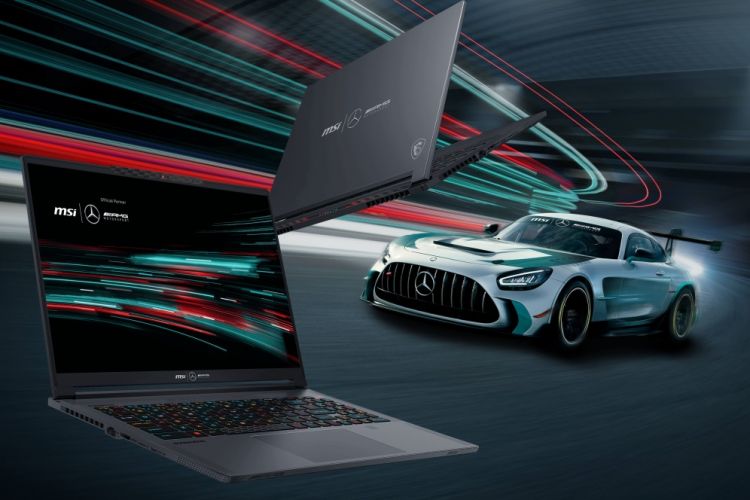 MSI perkenalkan laptop edisi khusus Stealth 16 Mercedes AMG, ada tombol start engine
