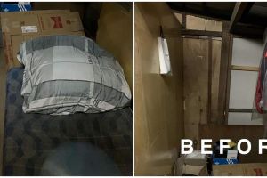 Kamar sumpek dari papan direnovasi jadi semi mezzanine, 9 transformasinya yang bikin lega