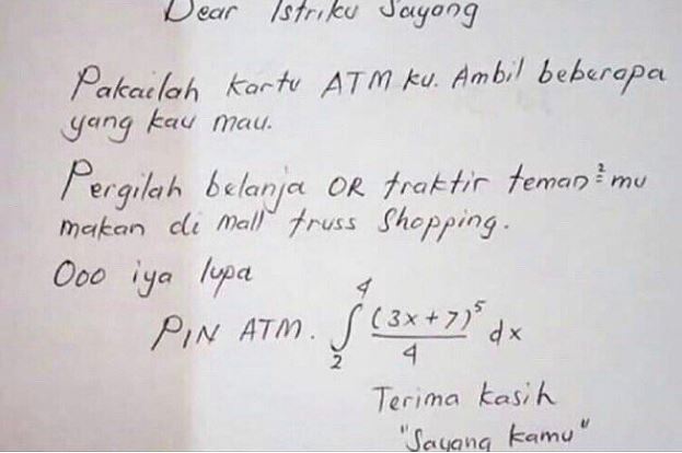 11 Potret kocak rumus matematika ini nyeleneh abis, anak IPA menangis melihatnya