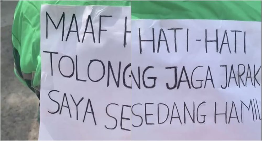 Bikin salut, kisah perjuangan seorang ibu tetep kerja jadi driver ojek online meski sedang hamil besar