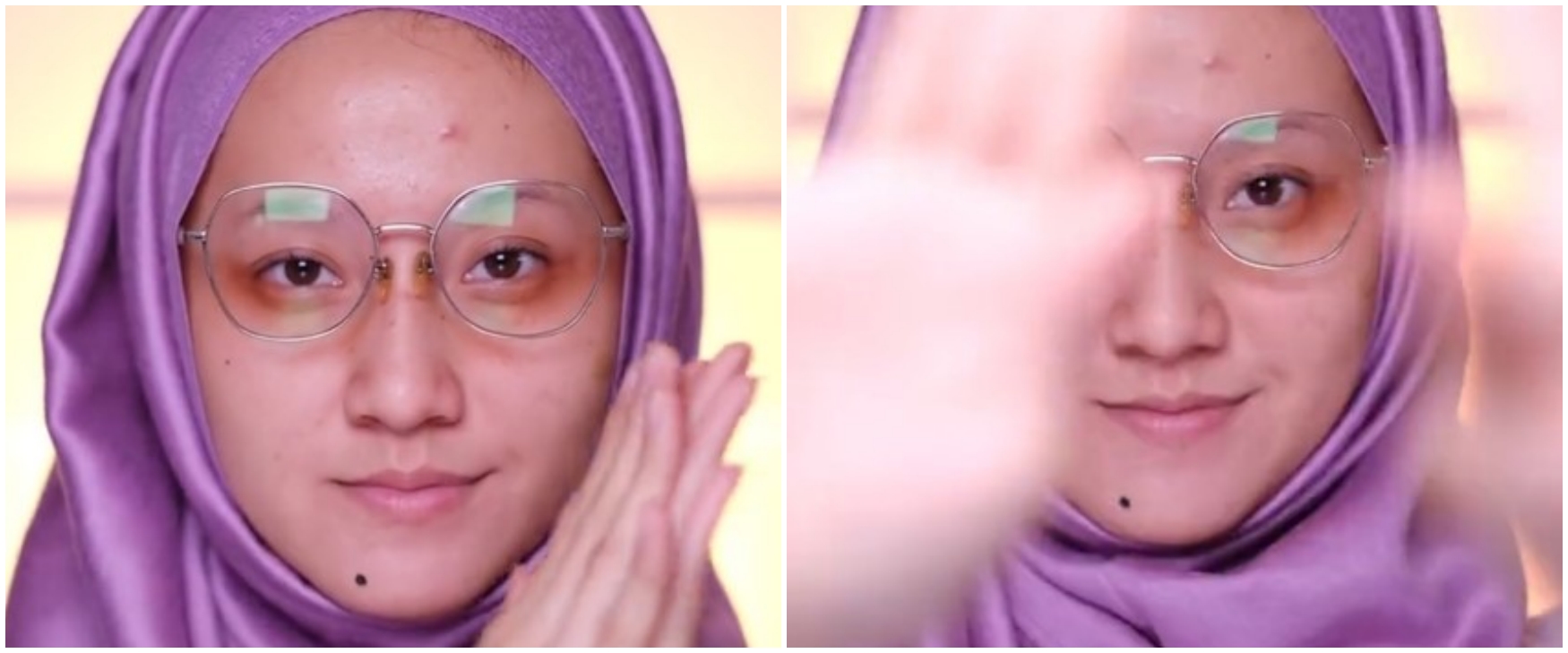 Wanita mirip Jaemin NCT ini dirias MUA dengan look soft glam, kecantikannya unreal pol