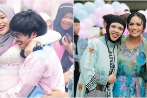 11 Momen gender reveal anak kedua Atta dan Aurel Hermansyah, full team dihadiri Gen Halilintar