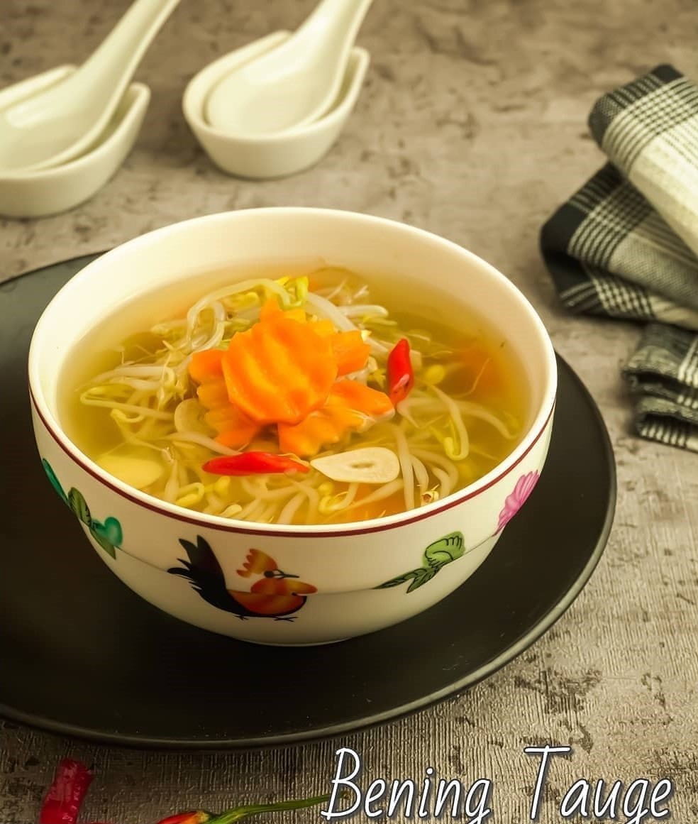 Resep sayur bening tauge campur wortel, simpel, enak, dan mudah dibuat