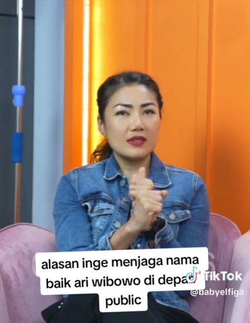 Inge Anugrah menepis tuduhan selingkuh, ungkap alasan jaga nama baik Ari Wibowo di depan publik