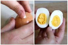 Cara merebus telur agar matang sempurna, mulus, dan kuningnya tak berubah jadi hitam