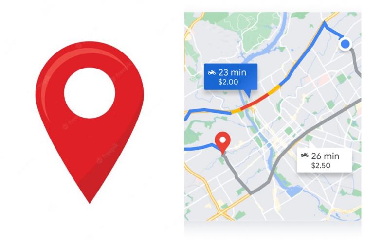 Cara sederhana share lokasi Google Maps ke WA di HP Android & iPhone, alamat lebih lengkap dan detail