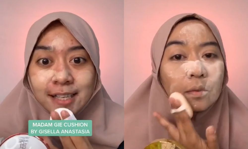 Transformasi gadis berjerawat dandan ala labrak pelakor, hasilnya bikin bengong sampai lupa wajah asli