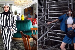 Baru 3 bulan melahirkan, penampilan 9 seleb usai bikin takjub, Adinda Azani bak anak SMA