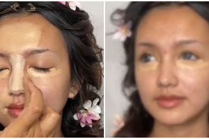 Bukti keajaiban makeup, potret wanita dirias MUA jadi pengantin modern ini hasilnya bak boneka hidup