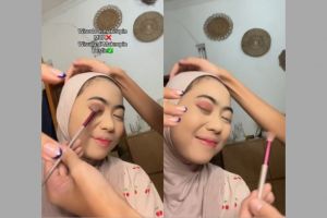 Wisuda dimakeupin bestie, transformasi penampilan wanita ini bikin netizen senyum-senyum sendiri