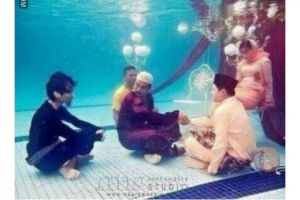 15 Potret kocak dekorasi pelaminan ini sungguh di luar dugaan, tamu undangan dijamin ngakak