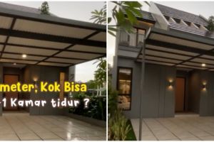 Rumah lebar 7 meter punya interior bak hotel lengkap dengan kolam renang, ini 9 potretnya