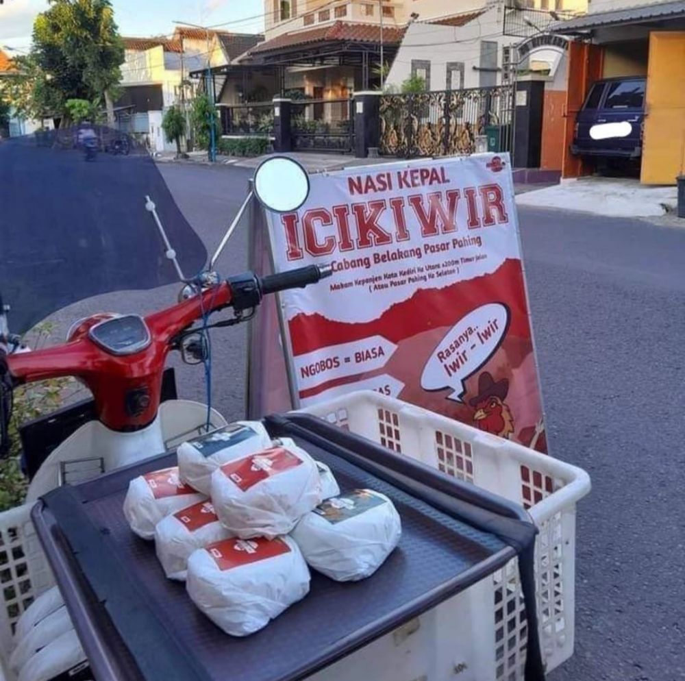 11 Potret kocak bin kreatif tulisan yang dibawa pedagang keliling ini nyeleneh, bikin mikir dua kali