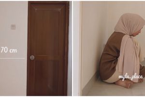 Makeover dinding low budget modal Rp 100 ribuan ini hasilnya bikin ruangan jadi estetik