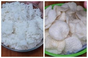 Jangan langsung dibuang, ini cara bikin kerupuk yang mekar dan renyah tahan lama dari nasi sisa