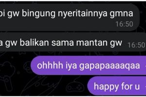 13 Chat lucu pacar minta putus ini drama banget, bikin nyengir padahal mah nangis di pojokan