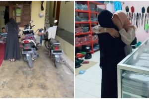 Merantau jadi TKW tanpa pulang 8 tahun, momen wanita mudik tanpa beri kabar ini bikin terharu