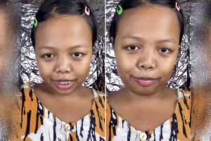 Halu jadi idol KPOP, potret wanita makeup jadi Jennie BLACKPINK ini endingnya bikin warganet bingung