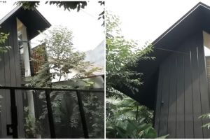 11 Potret rumah mungil lebar 3 meter bergaya industrial, interiornya compact nggak bikin sesak