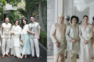 Berbusana senada, 7 momen pemotretan keluarga Maudy Ayunda ini parasnya dipuji good looking semua