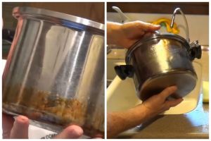 Cuma pakai 1 bahan dapur, begini cara hilangkan noda gosong di bagian luar panci