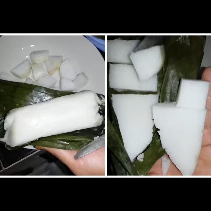 Bukan direbus, begini cara membuat lontong daun pisang yang pulen dan nggak berair