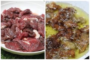 Tanpa marinasi daun pepaya atau buah nanas, ini trik menggoreng daging sapi biar nggak alot