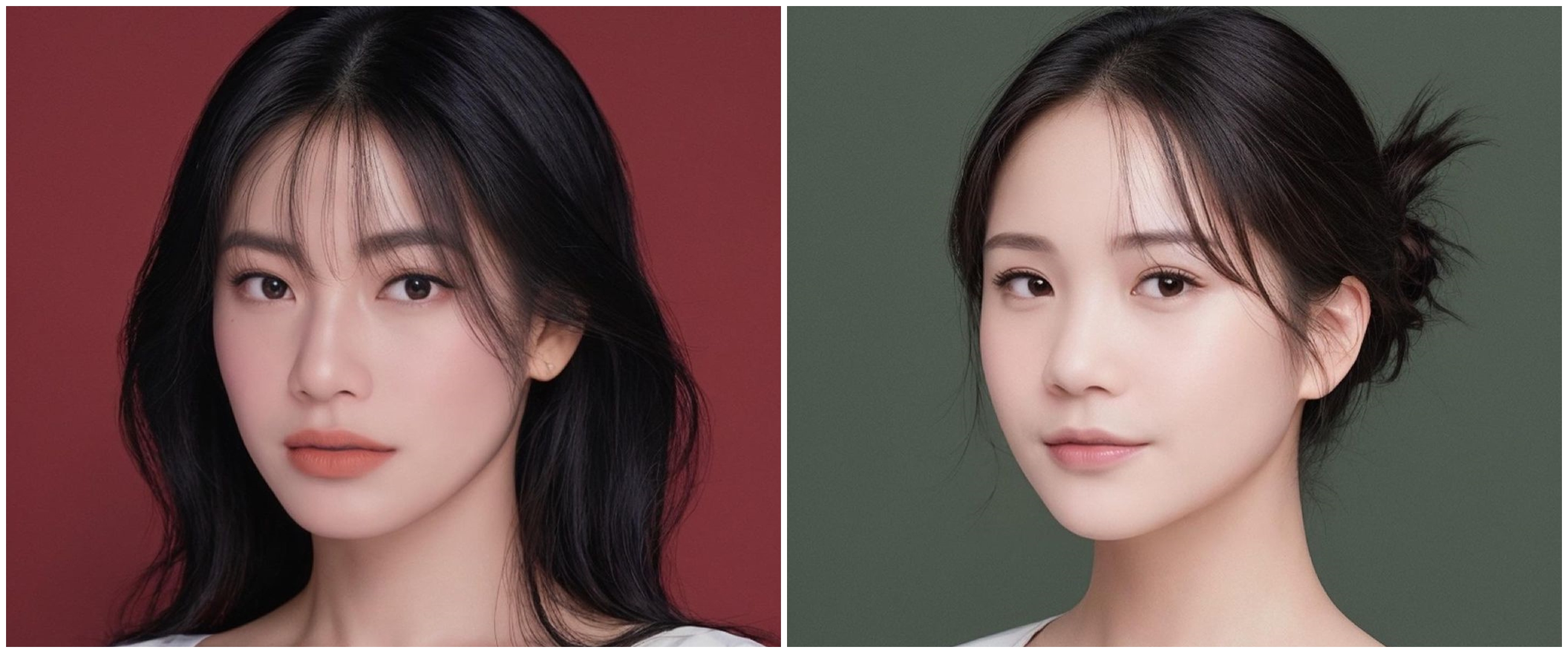 Potret 11 seleb tanah air ikutan tren filter AI Korean look, paras Fuji mirip aktris Kim Tae-ri