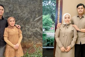 Rumah tangganya sempat diisukan retak, ini 6 momen kompak Muzdalifah bareng suami & anak rayakan ultah