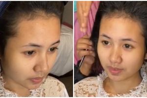 Potret wanita dirias MUA jadi pengantin Sunda, hasilnya dibilang mirip Sandra Dewi