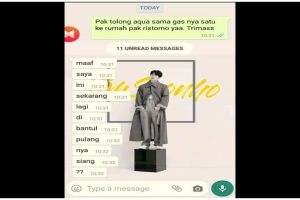11 Chat lucu pesan air galon ini responsnya malah bikin sebal, nyeleneh abis