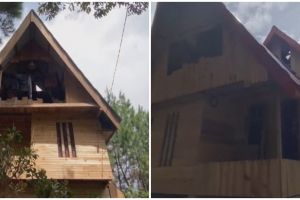 Hidup tanpa tetangga di hutan, ini 11 potret rumah kayu mungil interiornya estetik meski sederhana