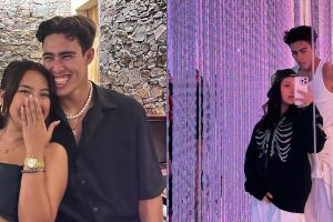 9 Momen maternity shoot Jennifer Coppen dan Dali Wassink, kompak pakai busana Bali