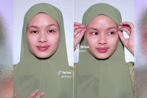 Dibilang mirip Dinda Hauw, transformasi wanita makeup ala pengantin modern ini bikin kesengsem