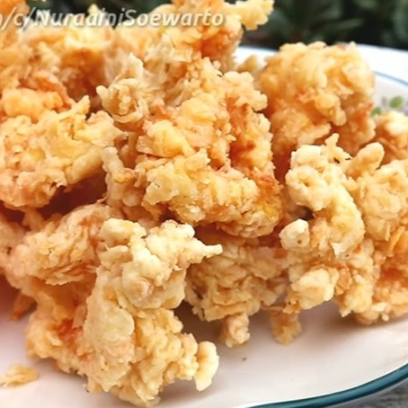 Tanpa baking soda, ini cara goreng udang krispi agar tak keras dan tetap renyah meski sudah dingin