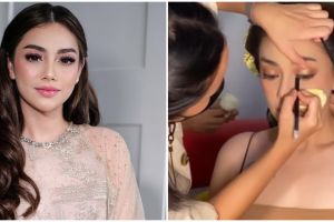 Penampilan Celine Evangelista dandan jadi pengantin Jawa ini manglingi pol, sampai dikira beda orang