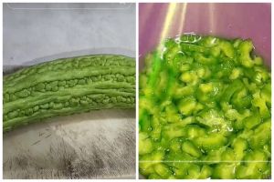 Jangan cuma pakai garam, ini cara hilangkan pahit pada pare pakai tambahan 1 bumbu dapur