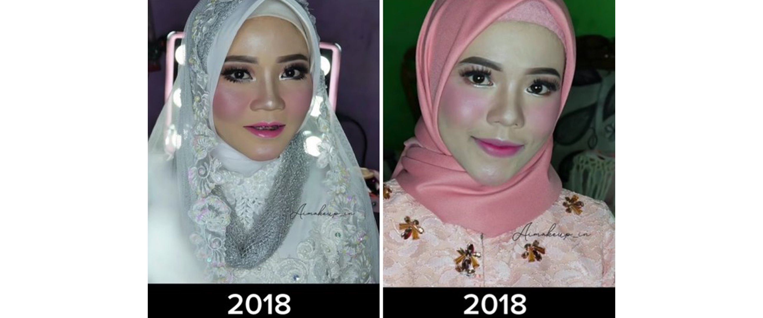 7 Potret transformasi makeup pengantin dari masa ke masa yang makin upgrade, perubahannya beda pol