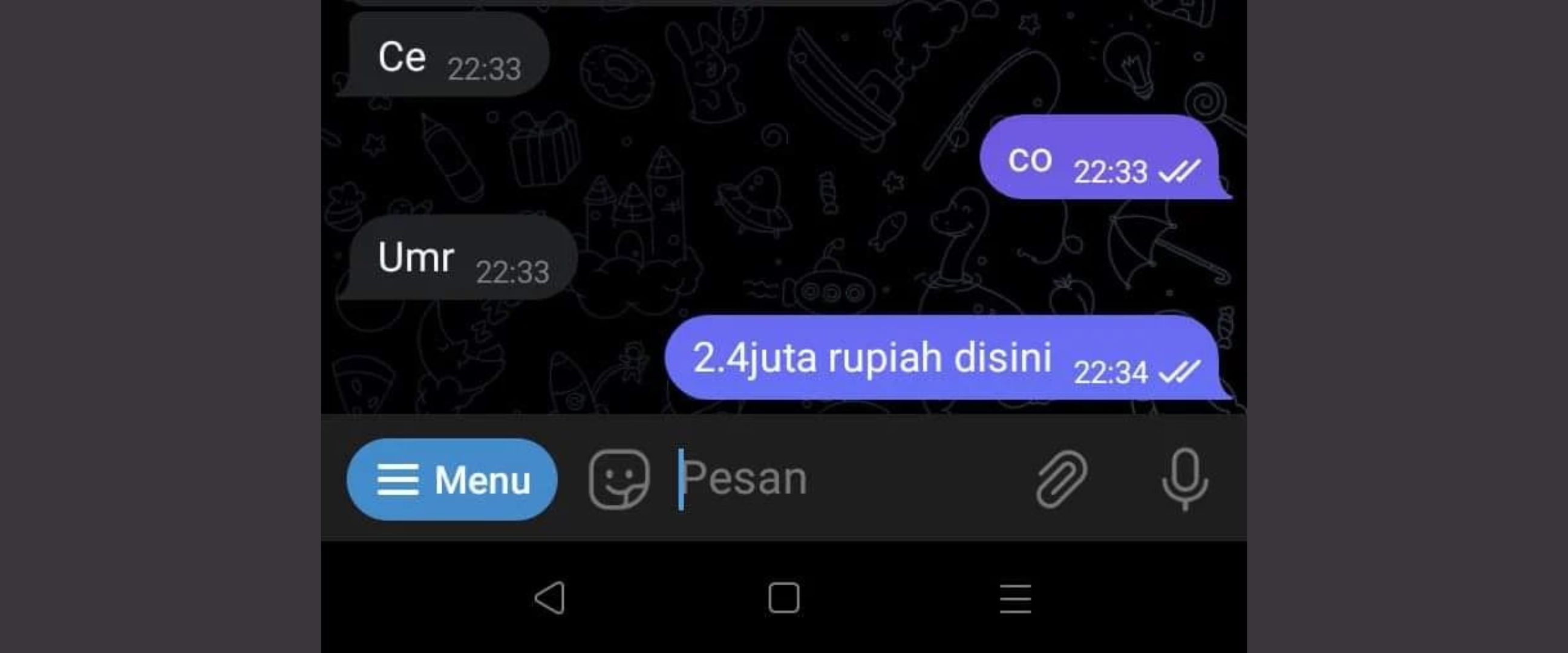 Jangan buru-buru balas, 11 chat lucu mengecoh ini butuh waktu buat paham konteksnya